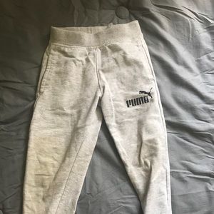 Boys gray sweats